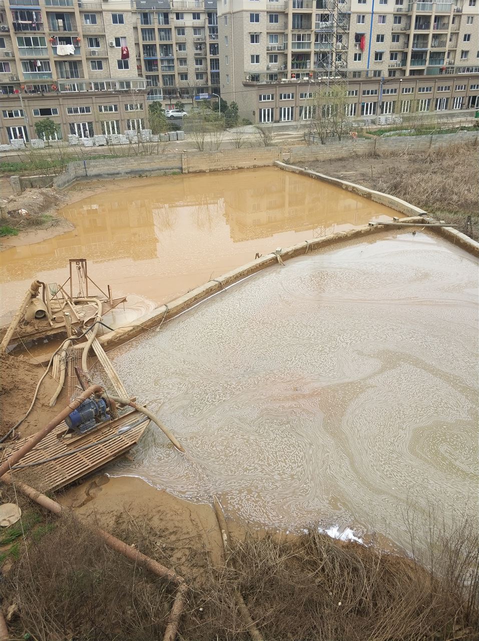 晋安沉淀池淤泥清理-厂区废水池淤泥清淤