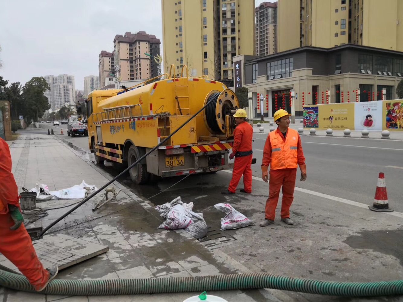 晋安排污管道清淤-管道清洗